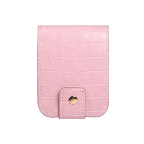 MAYCREATE® Makeup Lipstick Case for Outside Mini Bag Travel Cosmetic Pouch - Pink MAYCREATE® Makeup Lipstick Case for Outside Mini Bag Travel Cosmetic Pouch - Pink